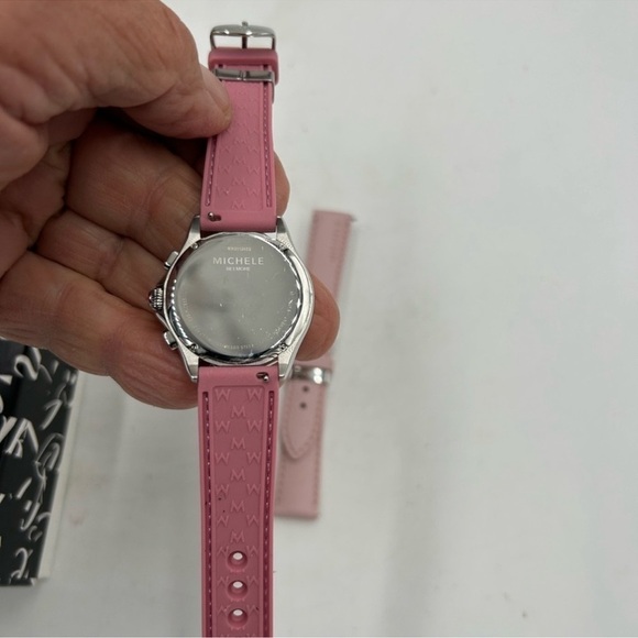 Women’s Michelle Bellmore stainless steel watch with diamonds. MW29B1A1993 main image 5